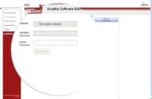 Vertreterpasswort Passworte pflegen